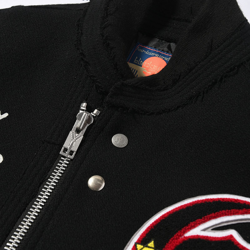 STADIUM JACKET -BLACK/BLACK-