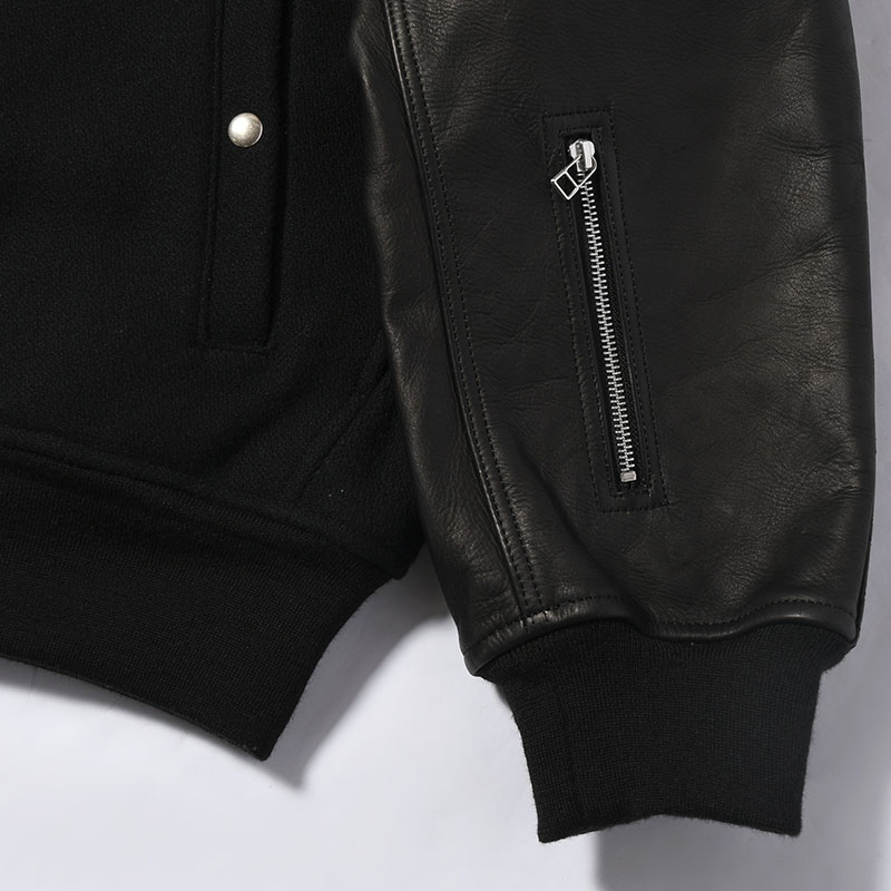 STADIUM JACKET -BLACK/BLACK-