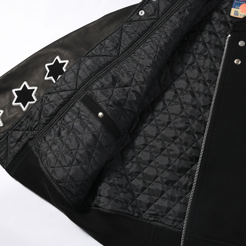 STADIUM JACKET -BLACK/BLACK-