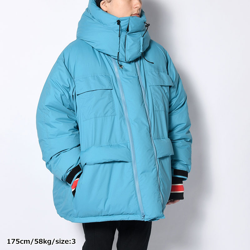 DOWN JACKET -BLUE-