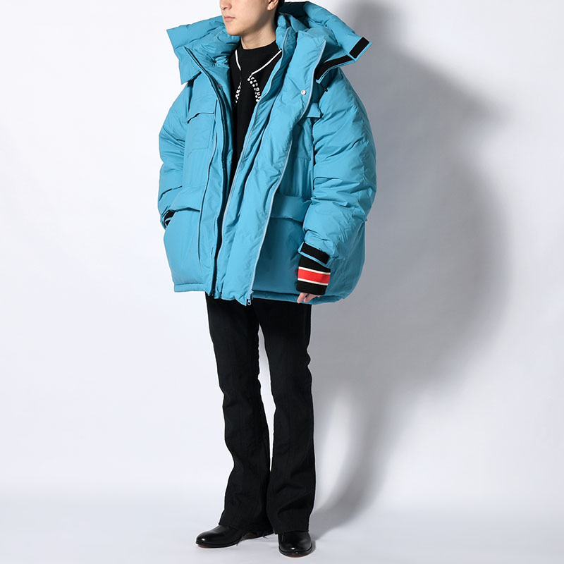 DOWN JACKET -BLUE-