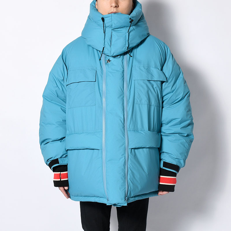 DOWN JACKET -BLUE-