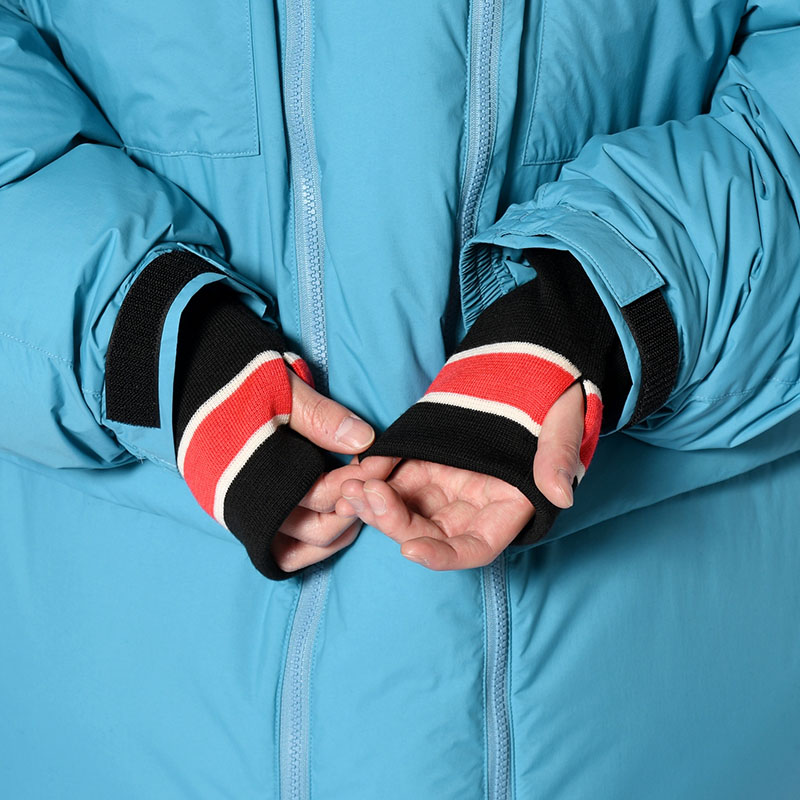 DOWN JACKET -BLUE-