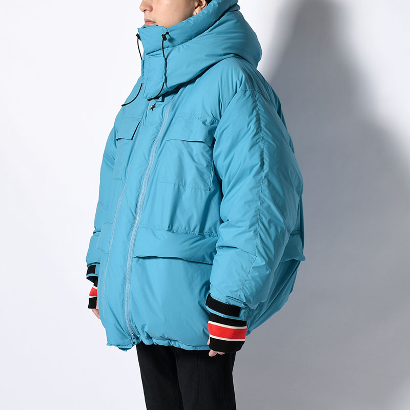 DOWN JACKET -BLUE-