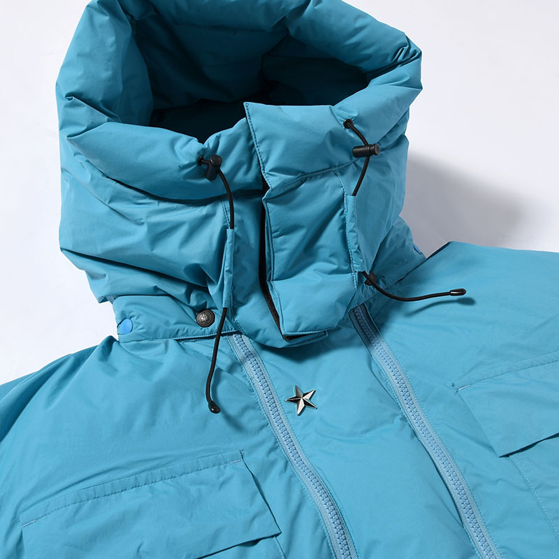 DOWN JACKET -BLUE-