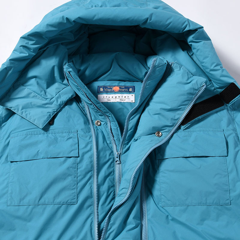DOWN JACKET -BLUE-