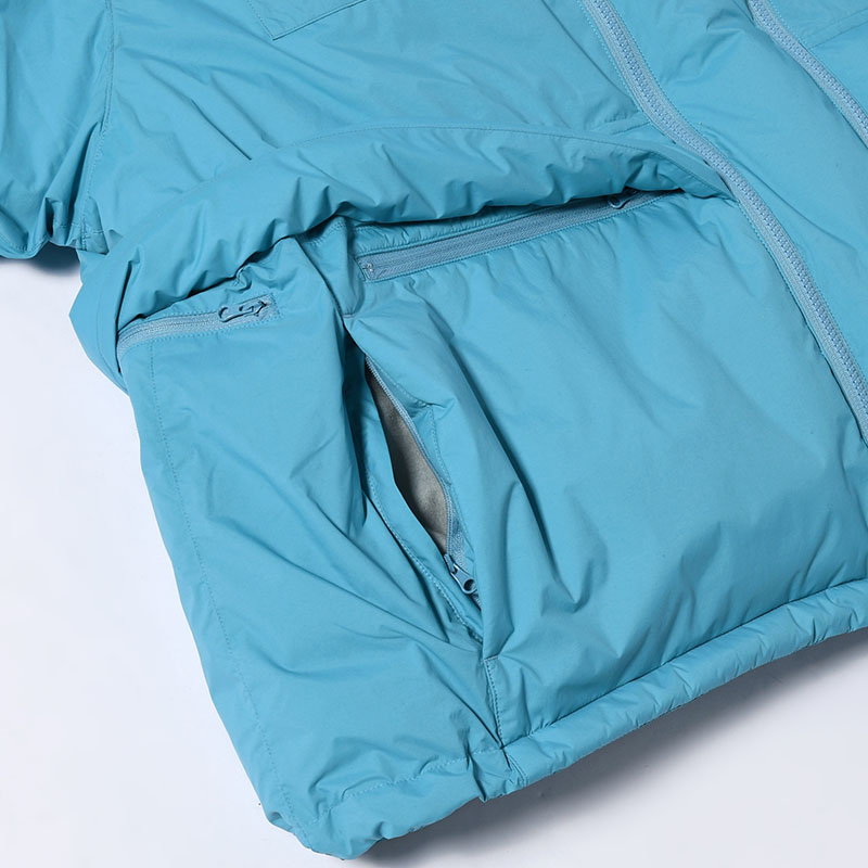 DOWN JACKET -BLUE-