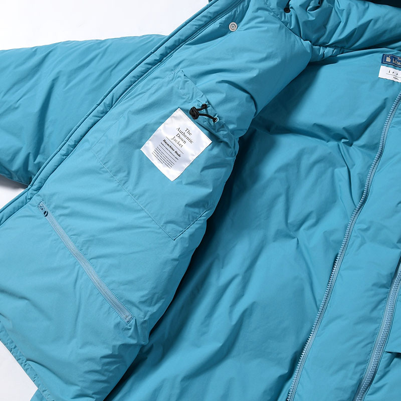 DOWN JACKET -BLUE-