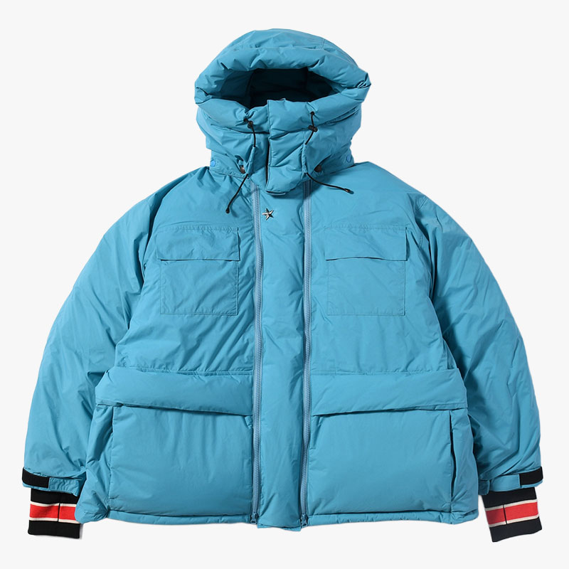 DOWN JACKET -BLUE-