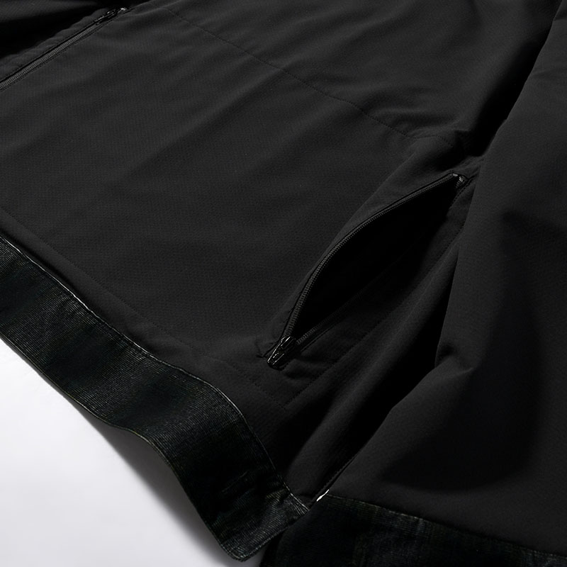 CORDUROY 蛇刺繍 JACKET -BLACK-