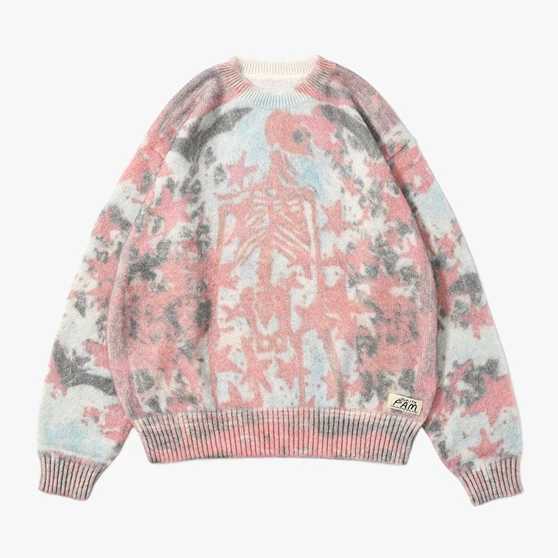 BACK TO LIFE FUZZY KNIT (JOSH SMITH) -MULTI-