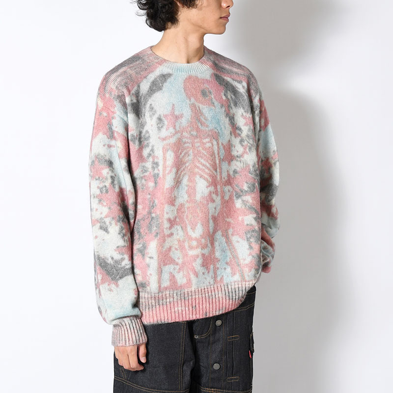 BACK TO LIFE FUZZY KNIT (JOSH SMITH) -MULTI-