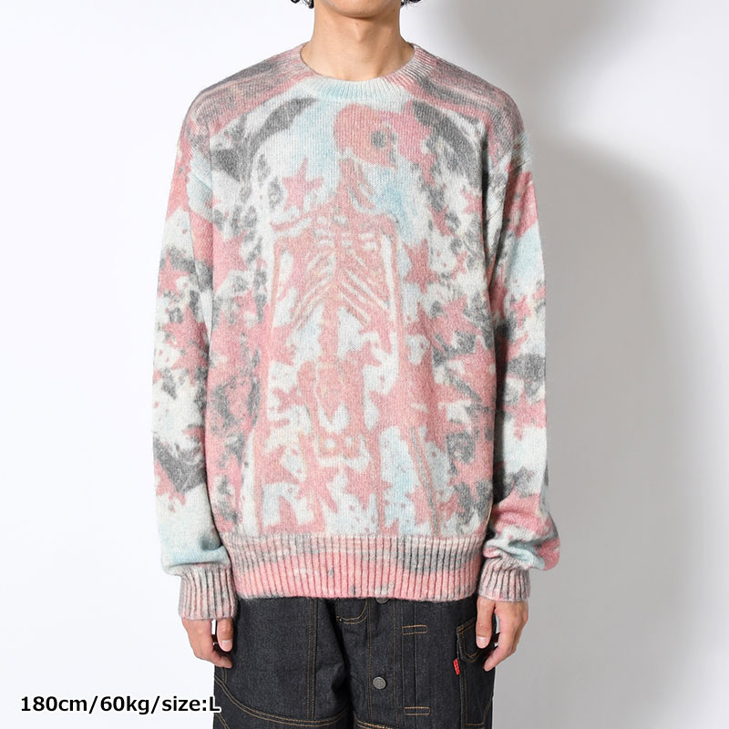 BACK TO LIFE FUZZY KNIT (JOSH SMITH) -MULTI-