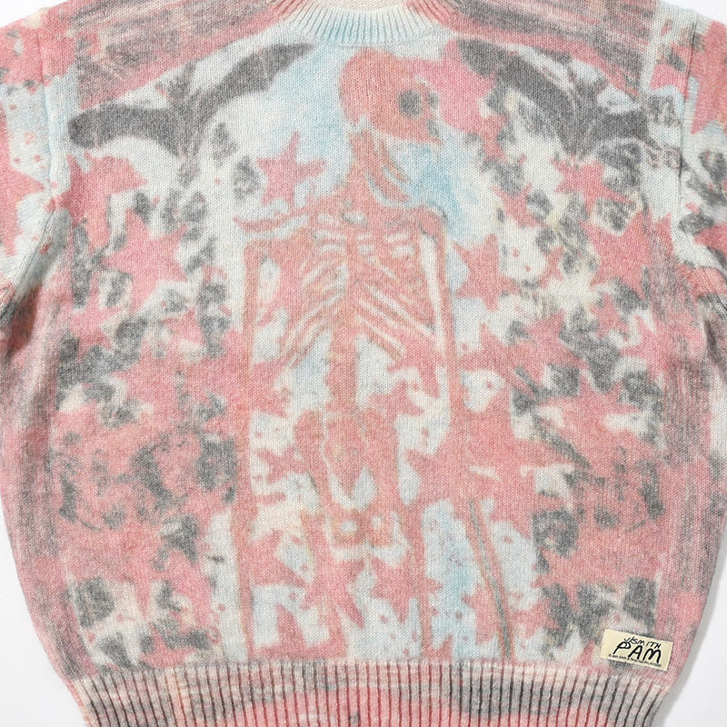 BACK TO LIFE FUZZY KNIT (JOSH SMITH) -MULTI-