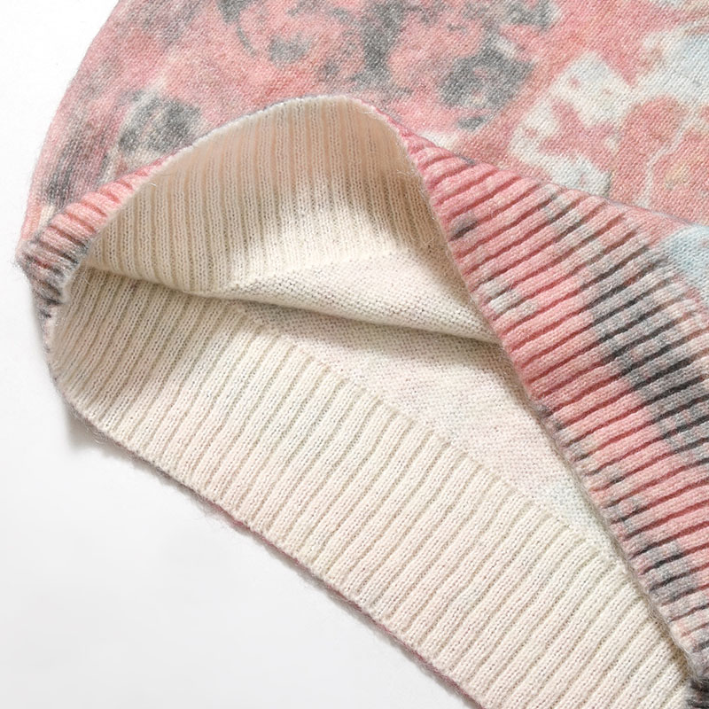BACK TO LIFE FUZZY KNIT (JOSH SMITH) -MULTI-