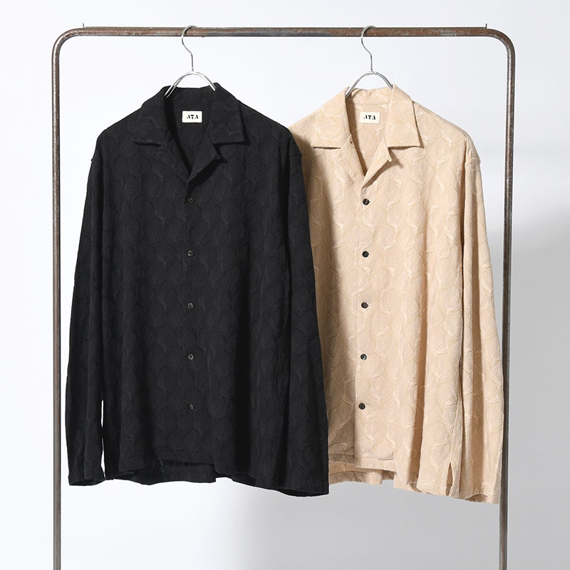 OPEN COLLAR SHIRT -2.COLOR-