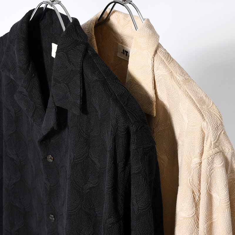 OPEN COLLAR SHIRT -2.COLOR-