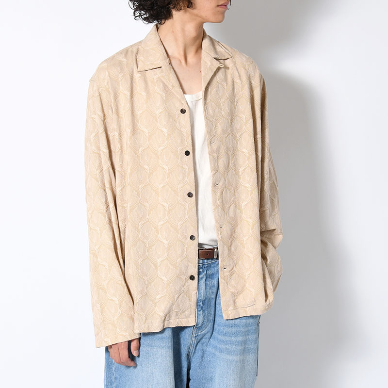 OPEN COLLAR SHIRT -2.COLOR-