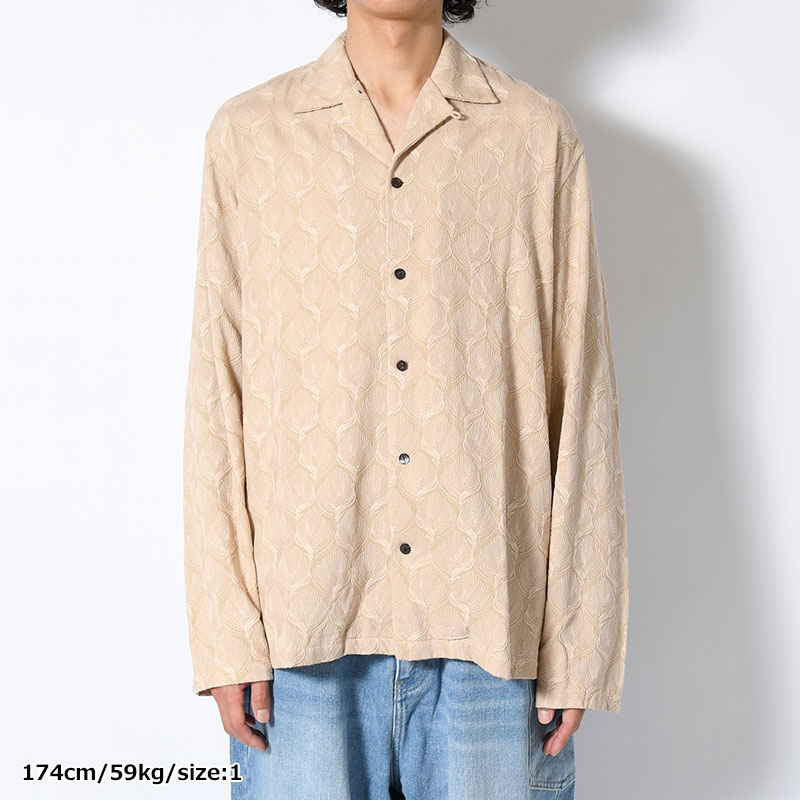 OPEN COLLAR SHIRT -2.COLOR-