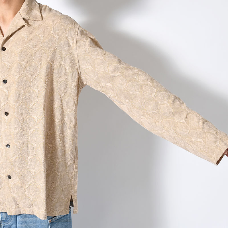 OPEN COLLAR SHIRT -2.COLOR-