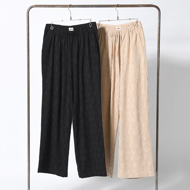 FRONT GATHERED EASY PANTS -2.COLOR-