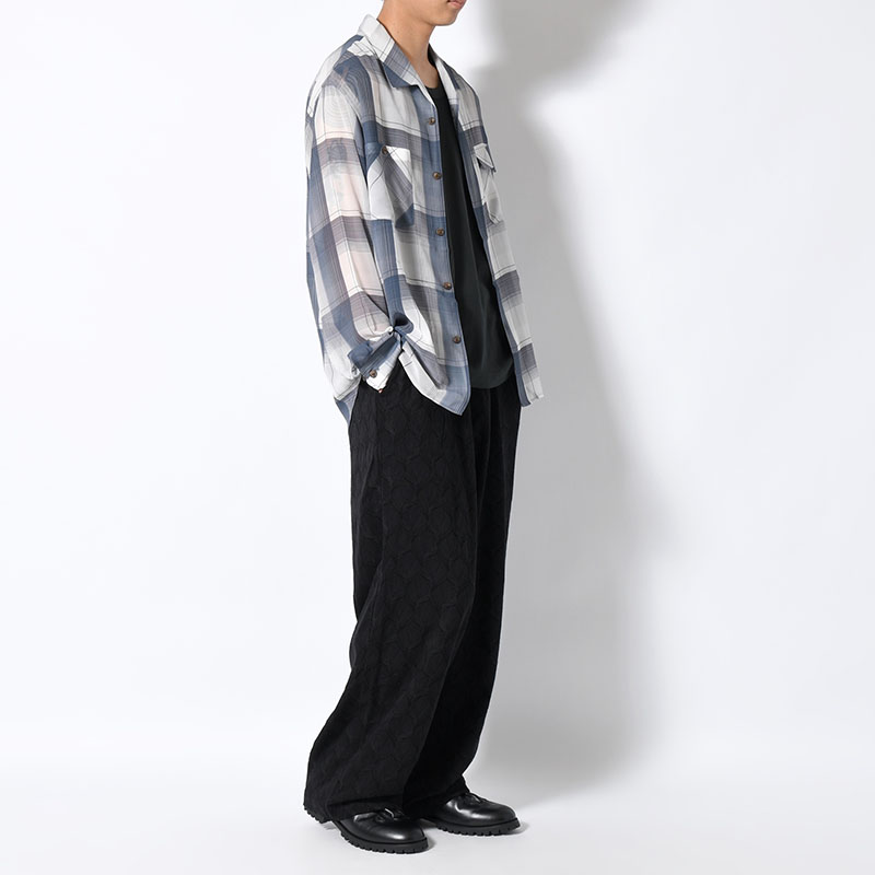 FRONT GATHERED EASY PANTS -2.COLOR-
