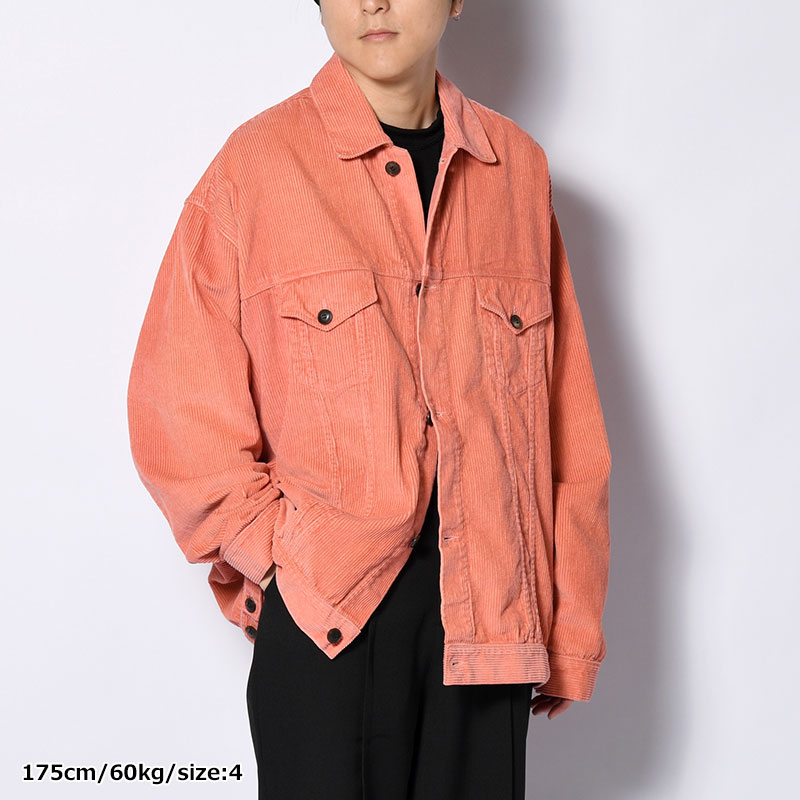 CORDUROY TRACKER JACKET -2.COLOR-