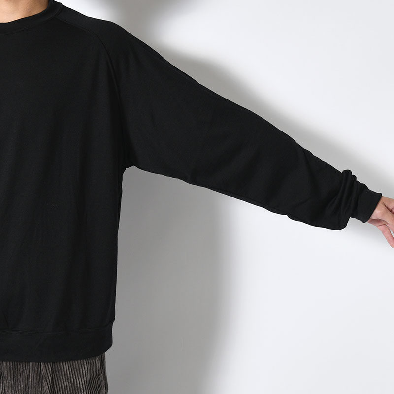 WOOL L/S SWEAT TEE SHIRTS -2.COLOR-