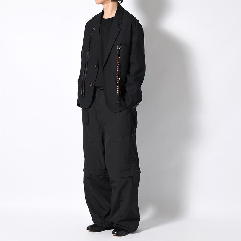 ETA PANTS 2-WAY -BLACK-