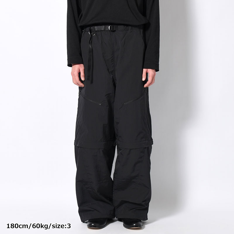 ETA PANTS 2-WAY -BLACK-