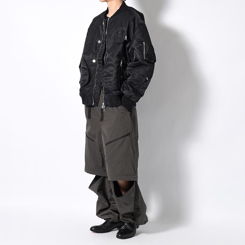 ETA PANTS 2-WAY -CHARCOAL-