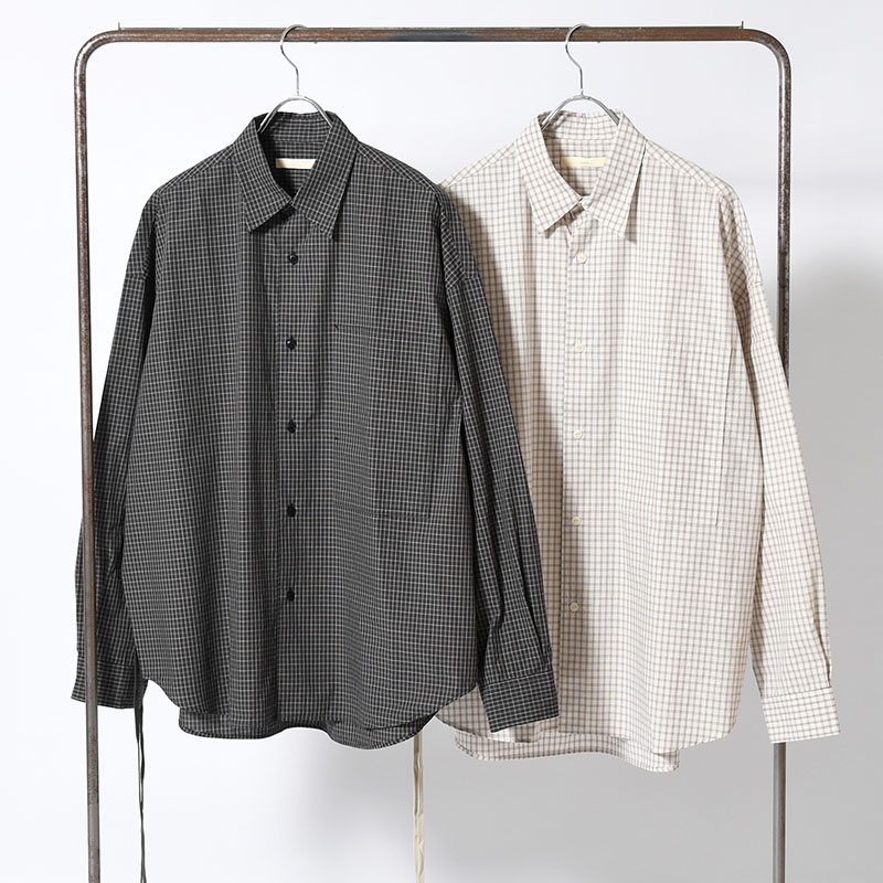 F.E SHIRT PLAID -2.COLOR-