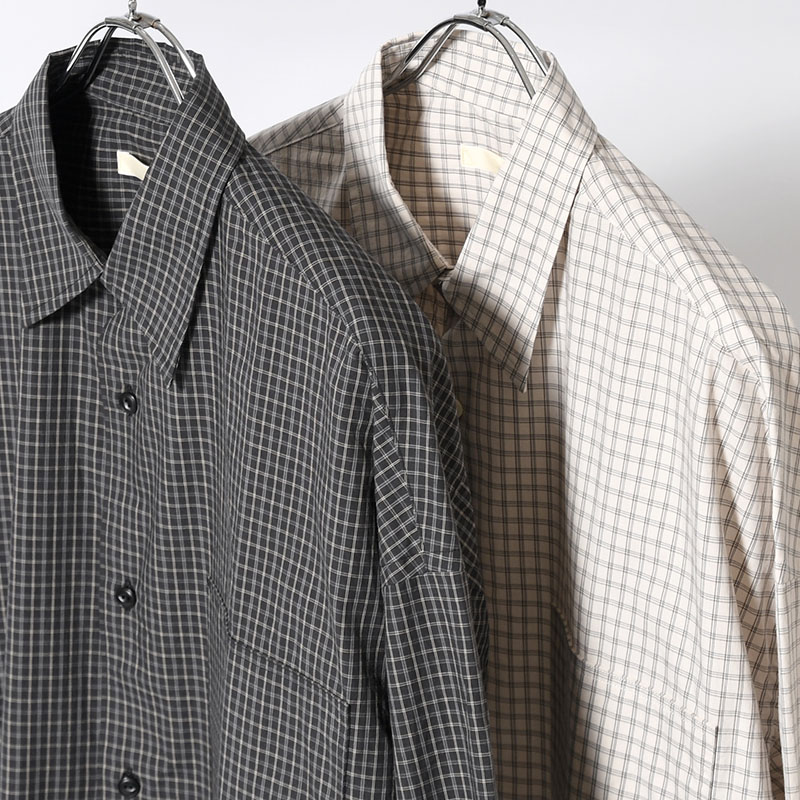 F.E SHIRT PLAID -2.COLOR-