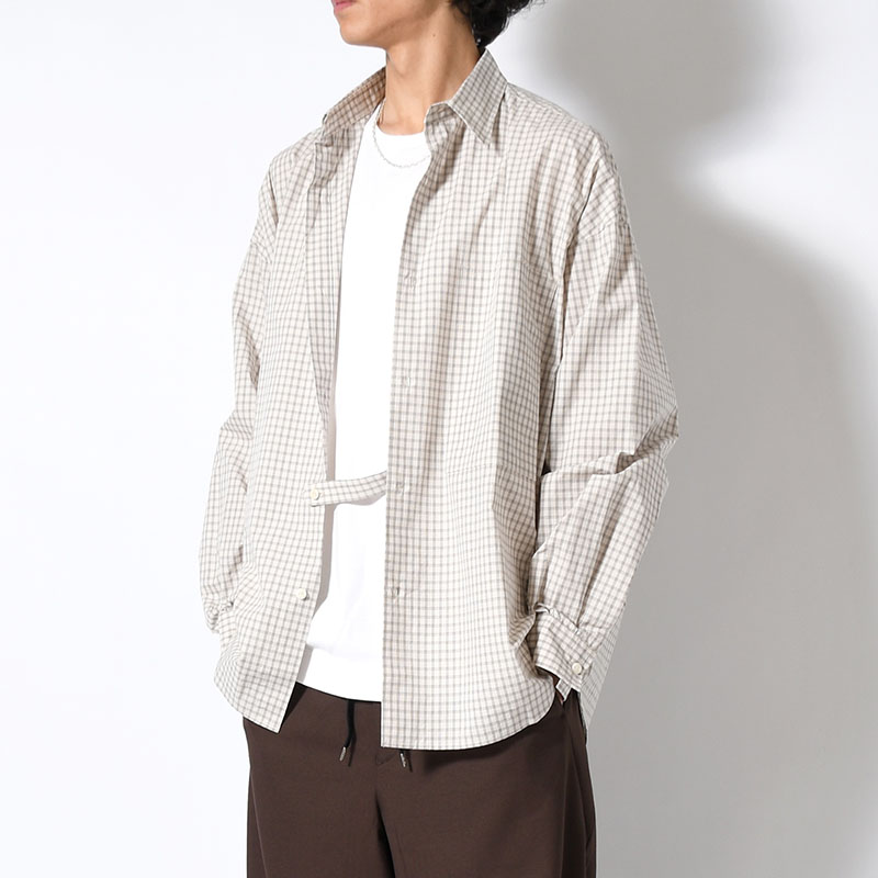 F.E SHIRT PLAID -2.COLOR-