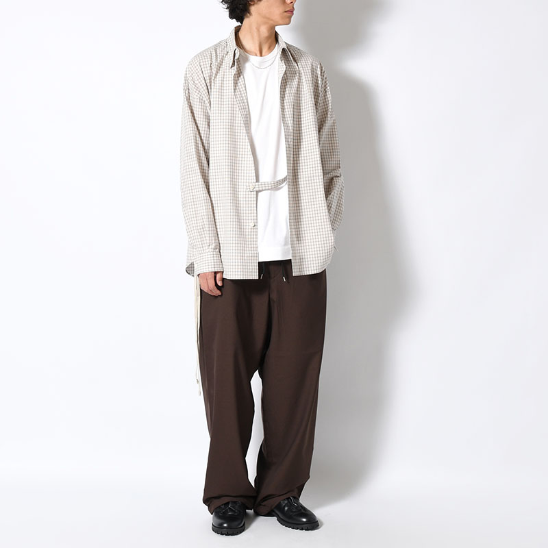 F.E SHIRT PLAID -2.COLOR-