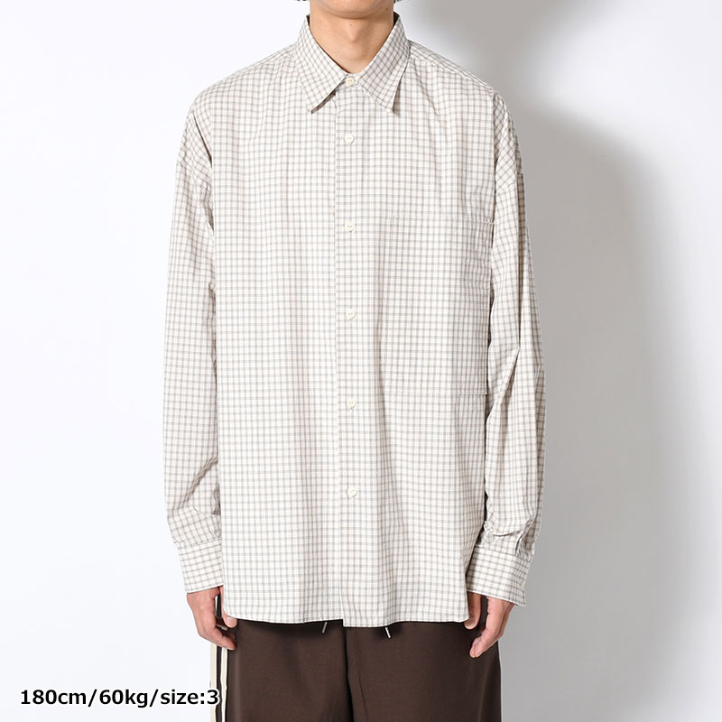 F.E SHIRT PLAID -2.COLOR-