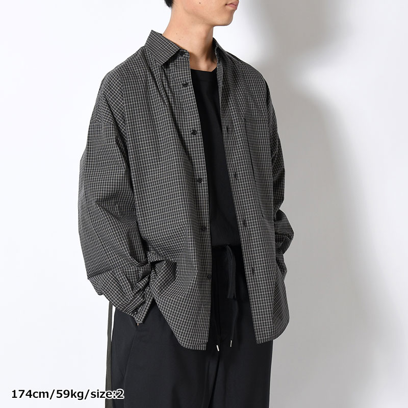F.E SHIRT PLAID -2.COLOR-