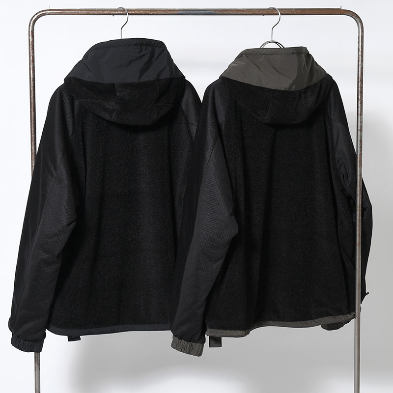 ARC ZIP THERMAL HOODIE -2.COLOR-