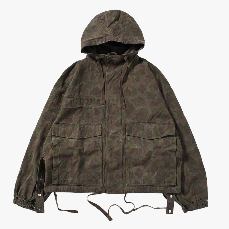 ABY PARKA SHORT N.D. -KURE GREY-