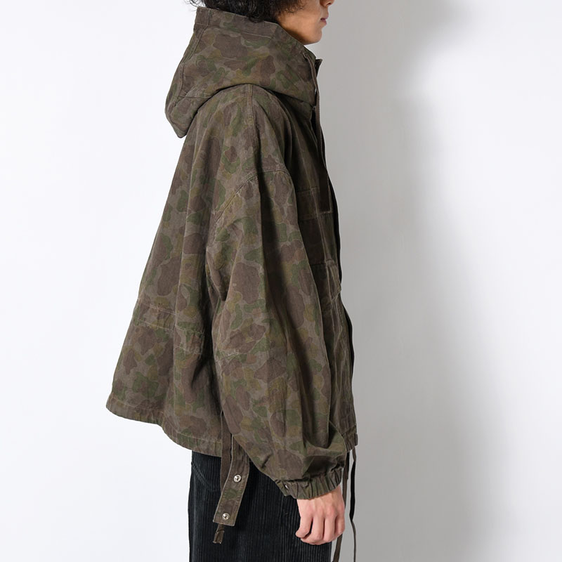 ABY PARKA SHORT N.D. -KURE GREY-