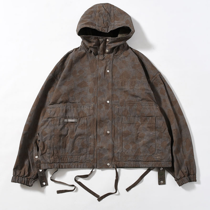 ABY PARKA SHORT N.D. -KURE GREY-
