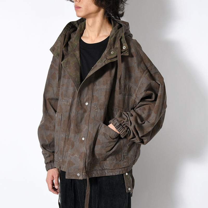 ABY PARKA SHORT N.D. -KURE GREY-
