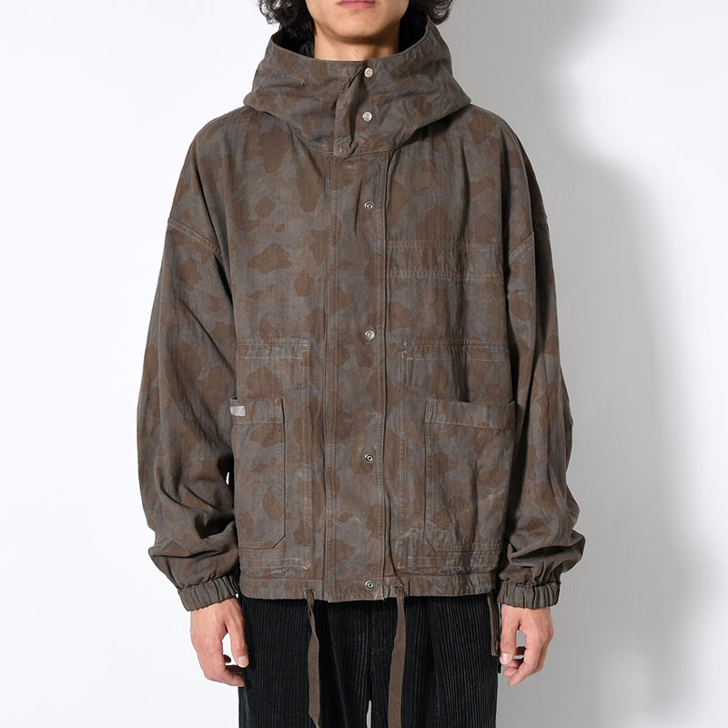 ABY PARKA SHORT N.D. -KURE GREY-