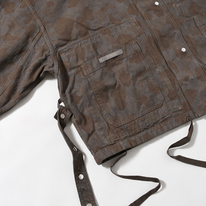 ABY PARKA SHORT N.D. -KURE GREY-