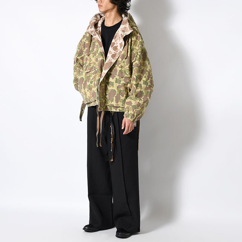 ABY PARKA SHORT REV -CAMO-