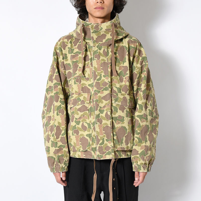 ABY PARKA SHORT REV -CAMO-