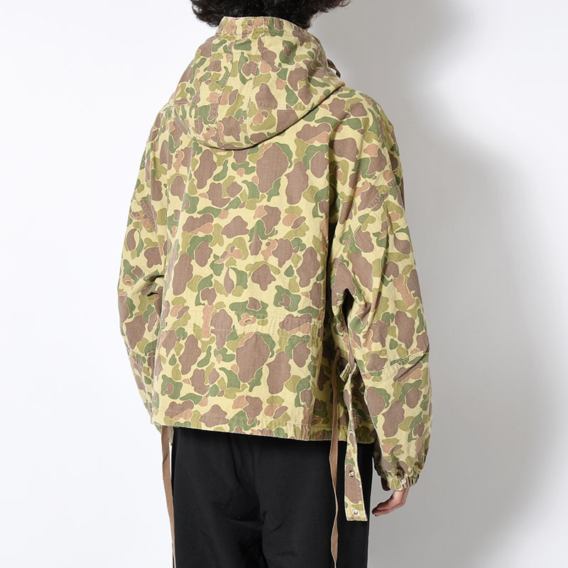 ABY PARKA SHORT REV -CAMO-