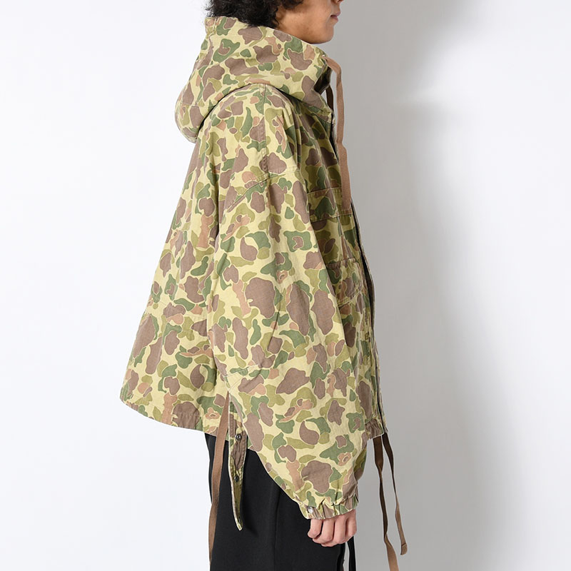 ABY PARKA SHORT REV -CAMO-