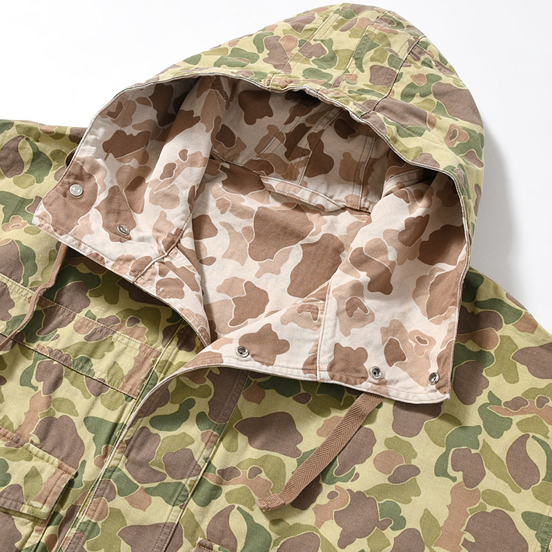 ABY PARKA SHORT REV -CAMO-