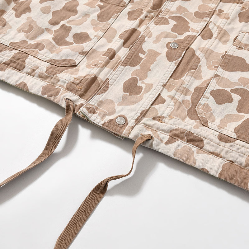ABY PARKA SHORT REV -CAMO-
